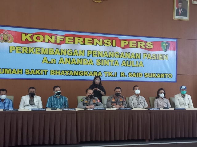 Optimalkan Kesembuhan Sinta Aulia, RS Polri Bentuk Tim Ahli dan Pakar
