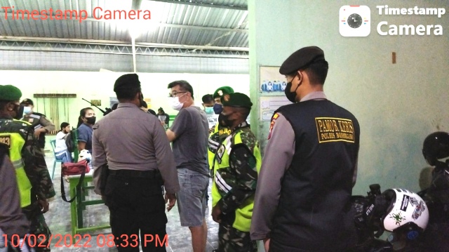 Meminimalisir Covid-19, Tim Pamor Keris Gelar Patroli Prokes
