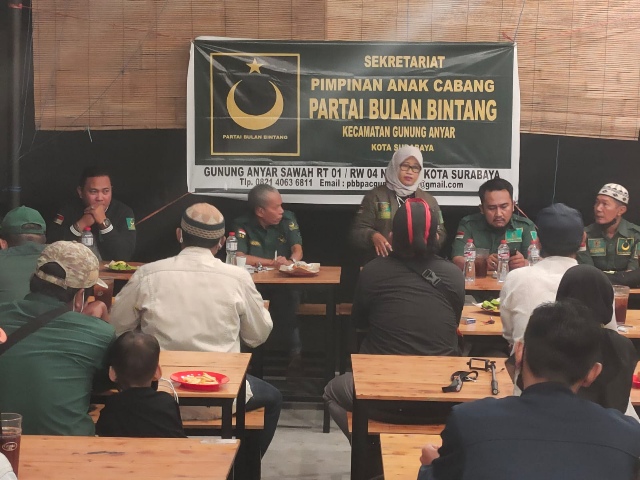 Gelar Konsolidasi, PBB Kota Surabaya Menjelang Verifikasi Partai Pemilu 2024