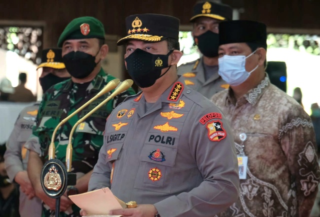 Hadapi Lonjakan Covid-19, Kapolri: Harus Dilakukan dengan Maksimal