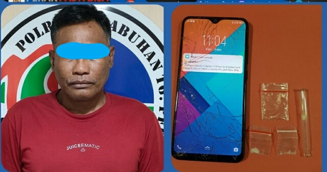 Pengedar Sabu Diringkus Satresnarkoba Polres Pelabuhan Tanjung Perak Surabaya
