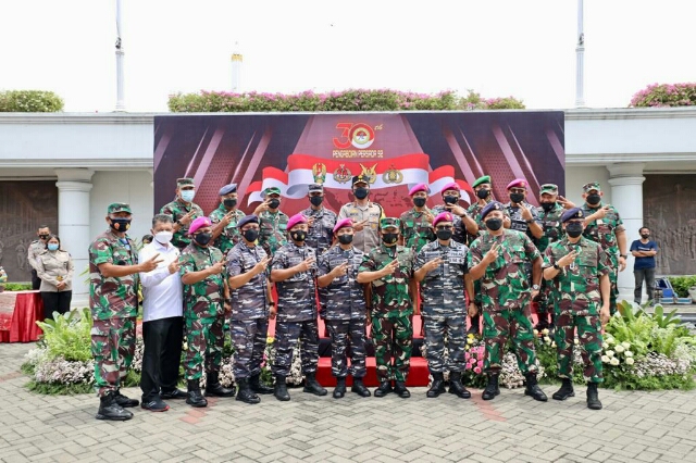 Alumni AKABRI 92 Jawa Timur Berangkatkan Pengabdian Persada  30 Tahun Dalam Bhakti Sosial
