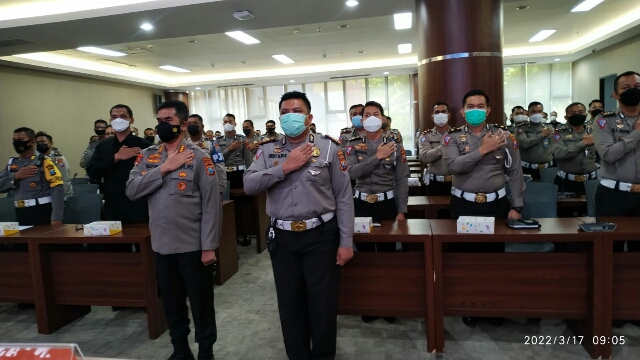 Giat Pembinaan Etika Profesi Polri TA 2022 Dipimpin Langsung Kabid Propam Polda Jatim