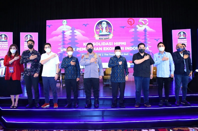Kapolri Minta HIPMI Terus Kawal Seluruh Kebijakan Pertumbuhan Ekonomi Ditengah Pandemi Covid-19