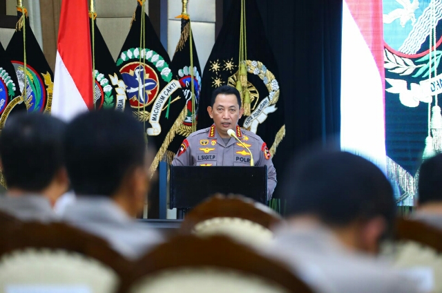 Kapolri Harapkan Polri Presisi jadi Lompatan Jauh, Saat Membuka Rakernis Gabungan