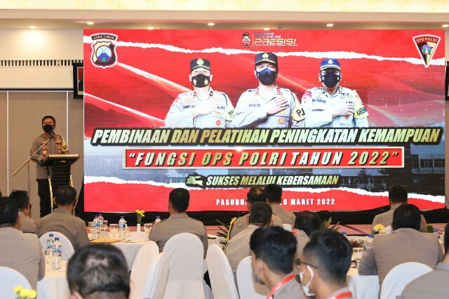 Bentuk Pribadi Polri yang Presisi, Polda Jarim Tingkatkan Kemampuan Operator Fungsi  Operasional