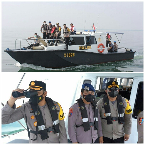 Kapolres Probolinggo Gelar Patroli Laut Saat Menjelang Lebaran