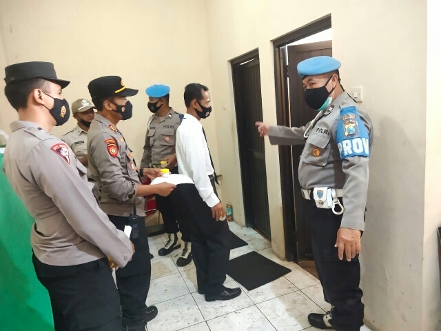 Polres Magetan Gelar Tes Urine Dadakan, Dalam Mencegah Penyalahgunaan Narkoba Kepada Anggota Polri