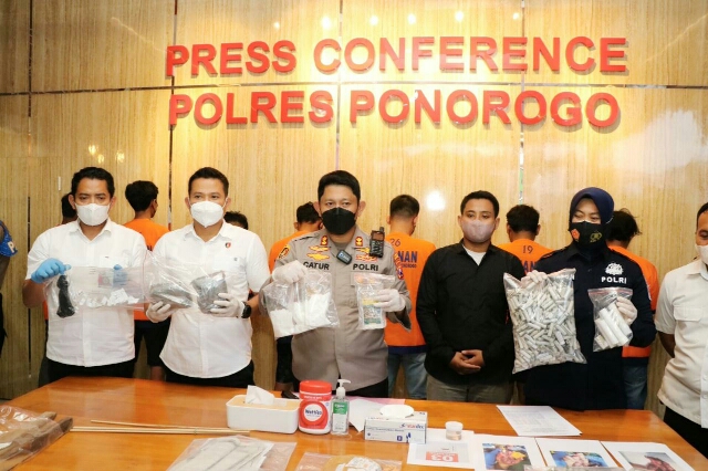 Kasus Petasan Meledak, Polres Ponorogo Tetapkan Tujuh Tersangka