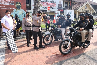 Melaunching Patmores (Patroli Motor Reserse), Bersama Kapolres Pelabuhan Tanjung Perak