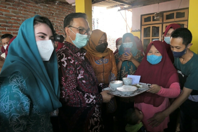 Kepala BKKBN RI Kunjungi Kampung KB Desa Kepuhanyar, Dalam Percepatan Penurunan Stunting di Mojokerto