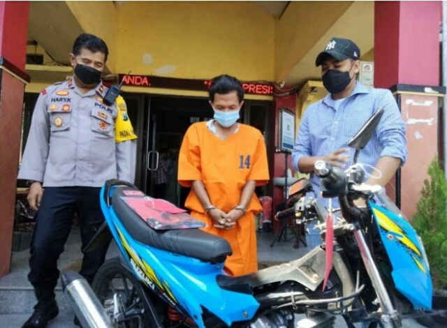 Polsek Asemrowo Berhasil Menangkap Diduga Pelaku Jambret Berdasarkan Ciri-Ciri Pelaku