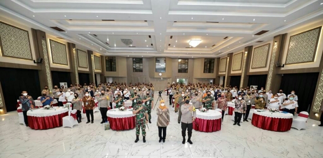 Forkopimda Jatim Gelar Rapat Kordinasi Dalam Mengantisipasi Mudik Lebaran