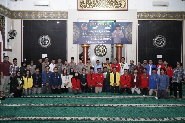 Diagram Ramadhan Berkah, Kapolrestabes Surabaya : Saya Berharap Mahasiswa memiliki Pribadi yang “ MANTAP” Iman, Kemauan dan Pengetahuan