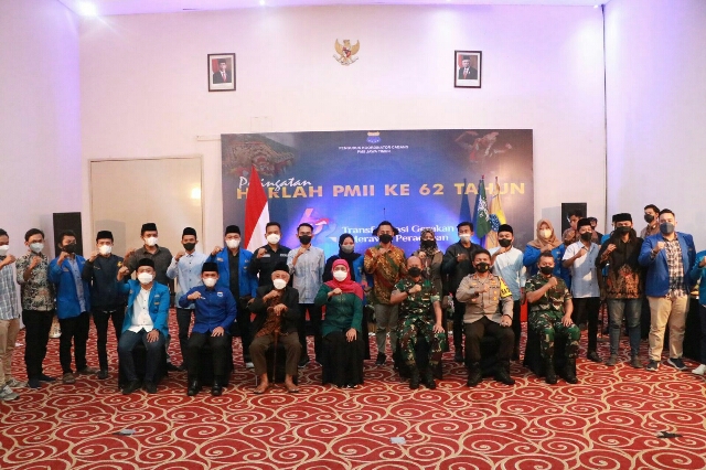 Peringatan Harlah PMII ke-62 Se-Jawa Timur, Dihadiri Forkopimda Jatim