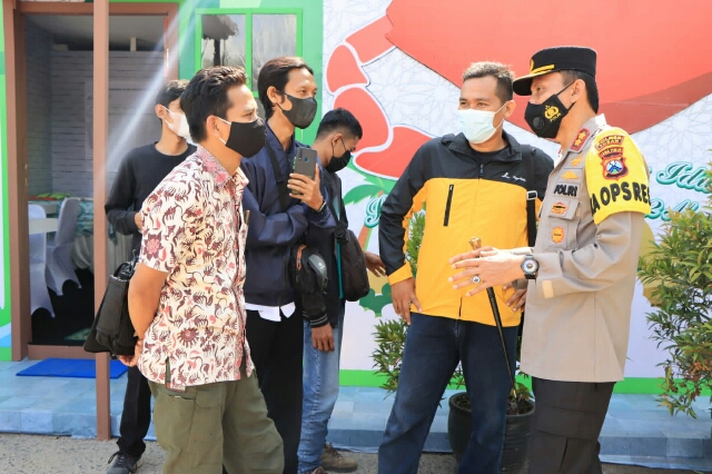 Mudik Aman Mudik Sehat, Polres Tuban Siapkan Gerai Vaksin di Posyan Perbatasan Jateng – Jatim