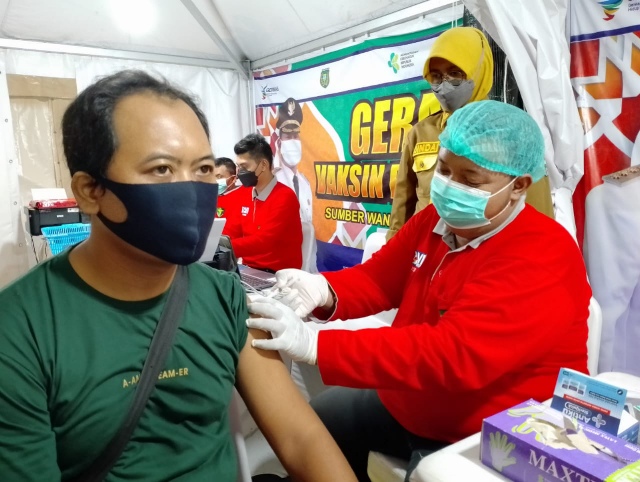 Polres Madiun Kota Buka Gerai Vaksin Hadapi Mudik Lebaran