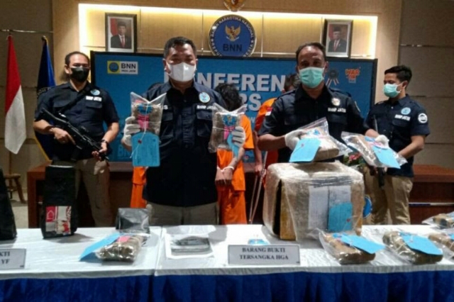 Gagalkan Peredaran Narkoba, BNNP Jatim Kembali Menangkap Pelaku 