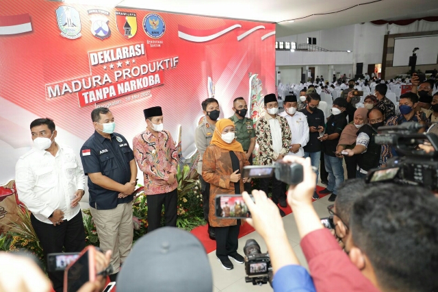 Elemen Masyarakat Madura Sepakat Berantas Narkoba Bersama Forkopimda Jatim