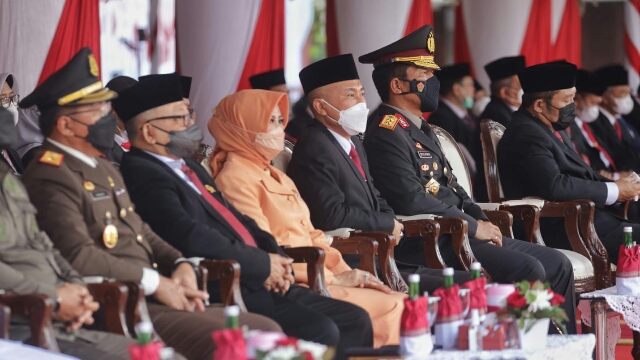Forkopimda Jatim, Melaksanakan Upacara dalam Memperingati Harkitnas ke 114