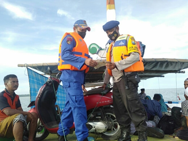 Satpolair Polres Sampang Gelar Operasi Rutin Dalam Antisipasi Motor Bodong