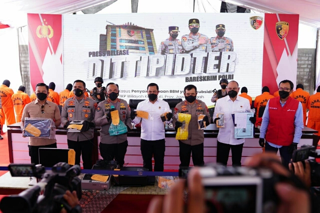 Bareskrim Polri Ungkap Kasus Penyalahgunaan BBM Bersubsidi Terbesar Sepanjang Tahun 2022