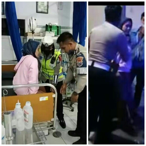 Polisi Lalulintas di Malang Tolong Ibu Hamil, Itu Salah Satu Bagian dari Aksi Gercep