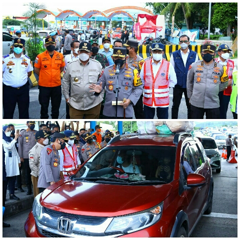 Kapolri Minta Masyarakat Manfaatkan WFH dan Libur Sekolah Dalam Peninjauan Arus Balik di Bakauheni