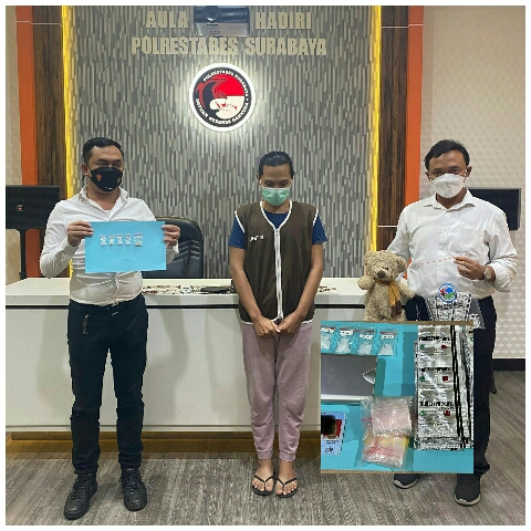 Jual Sabu dan Extacy, Tempat Kost dijadikan Transaksi Kini Penghuni Masuk Bui