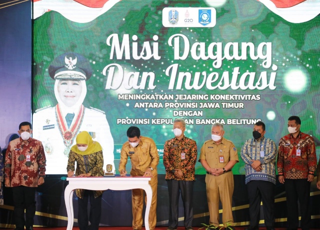 Melalui Misi Dagang, Gubernur Khofifah Bertekad Tingkatkan Jejaring Konektivitas Antar Daerah