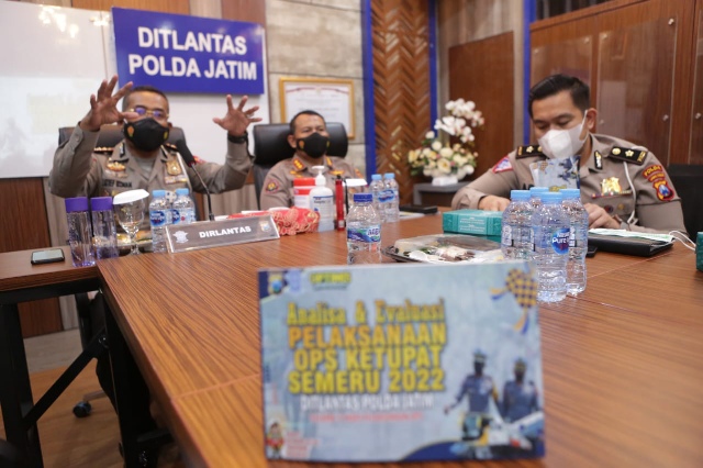 Anev Ops. Ketupat Semeru 2022, Janur Kuning Efektif Turunkan Laka Lantas
