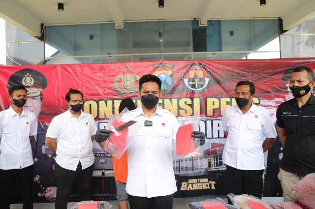 Polres Kediri Berhasil Bekuk Pelaku Pembunuhan di Hotel Kediri