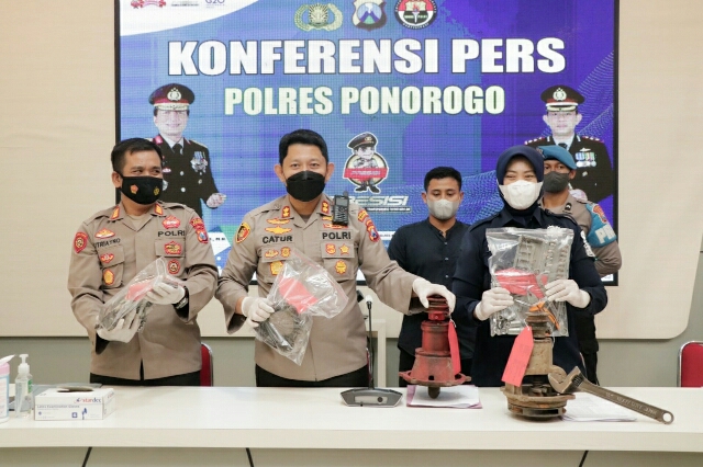 Warga Tani Lega dengan adanya Enam Orang Tersangka Berhasil Diamankan Polres Ponorogo