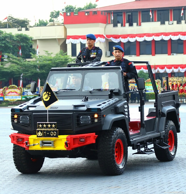 Kapolri: Siap Hadir Berikan Pelayanan Terbaik, Saat Meresmikan Penguatan Struktur Korbrimob Polri