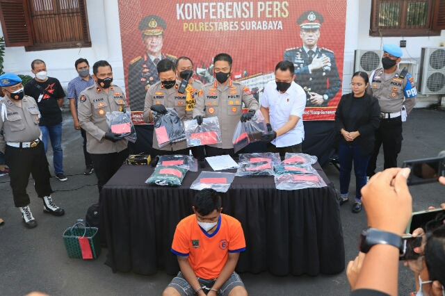 Kasus Pembunuhan Wanita Dalam Kamar Hotel di Surabaya, Berhasil Diungkap Polisi