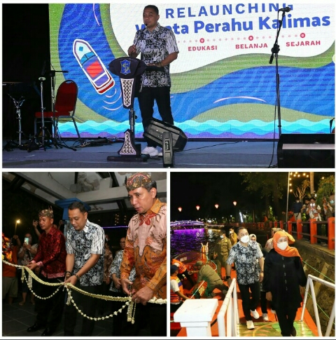 Wali Kota Eri Cahyadi Yakin Bisa Jadi Primadona Wisata di Surabaya, Setelah Diresmikannya Wisata Air Kalimas
