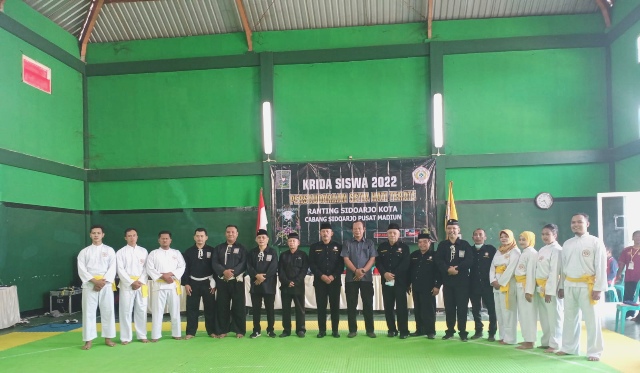 PSHT Pusat Madiun Cabang Sidoarjo Gelar Kejuaraan Krida Siswa