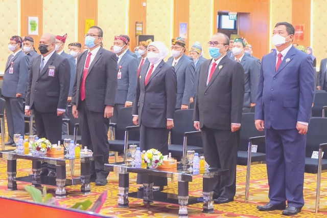 Gubernur Khofifah Tutup PKN Tingkat II Angkatan IV 2022