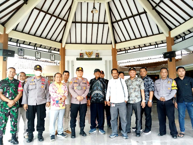 Calon Kades Mendapat Kunjungan dari Forkopimcam Tanggulangin