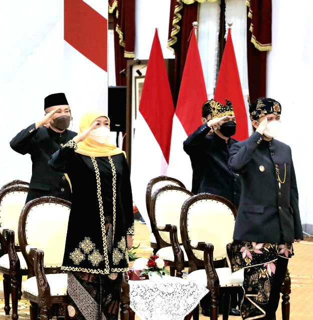 Peringati Hari Lahir Pancasila, Khofifah Beberkan Tantangan yang Dihadapi