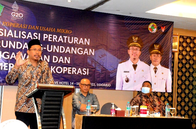 Perkembangan Koperasi Sidoarjo Mendapat Perhatian Serius dari Pemkab Sidoarjo