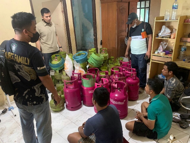 Praktek Bisnis Elpiji Oplosan, Berhasil Diungkap Polres Gresik