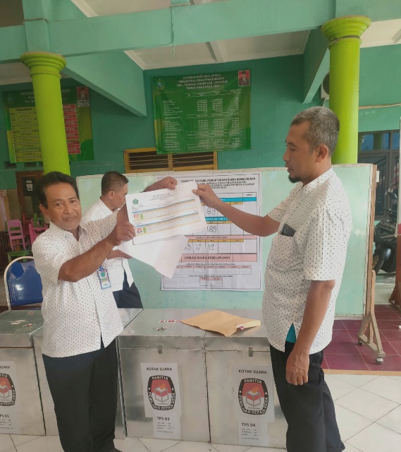 Pilkades Desa Penatar Sewu Berjalan Aman dan Lancar