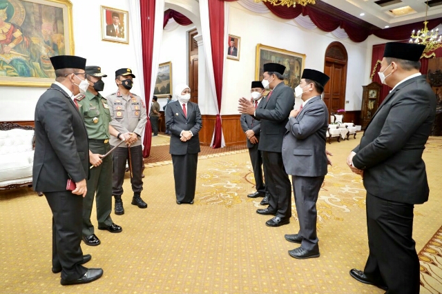 Pelantikan Komite Komunikasi Digital Jatim periode 2022 – 2024