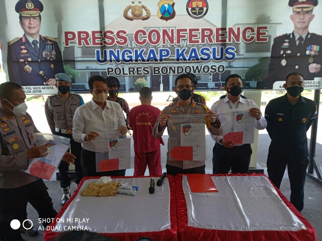 Polres Bondowoso Berhasil Ungkap Kasus Investasi Jual Beli LPG Korban Rugi Hingga 20 Milyar