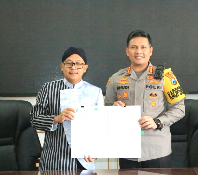 Optimalkan Aplikasi Jogo Malang Presisi, Polresta Malang MoU dengan Pemkot