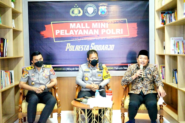 Polresta Sidoarjo Ikuti Verifikasi dan Observasi Lapangan Kemenpan RB