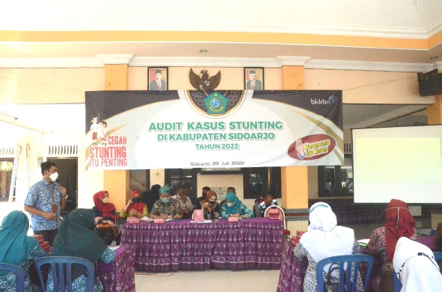 Menuju Sidoarjo Zero Stunting, Dinas PPPA dan KB Lakukan Sosialisasi