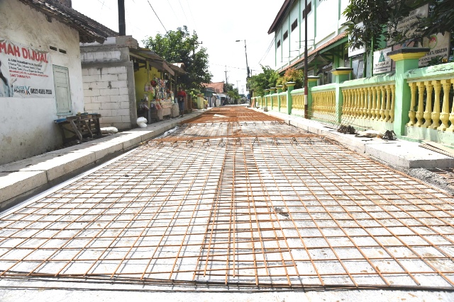 Pemkab Sidoarjo Maksimalkan Proses Betonisas di 17 Titik Sampai Akhir 2022
