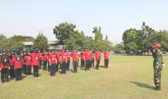 Kodim 0816/Sidoarjo Gelar Bimbingan Mental Guru dan Karyawan SMK Telkom Sidoarjo
